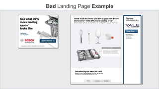 Bad Landing Page Example
 
