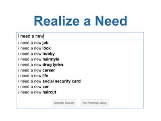 R Realize a Need 