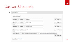 Custom Channels
122
 