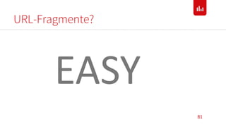 URL-Fragmente?
81
EASY
 