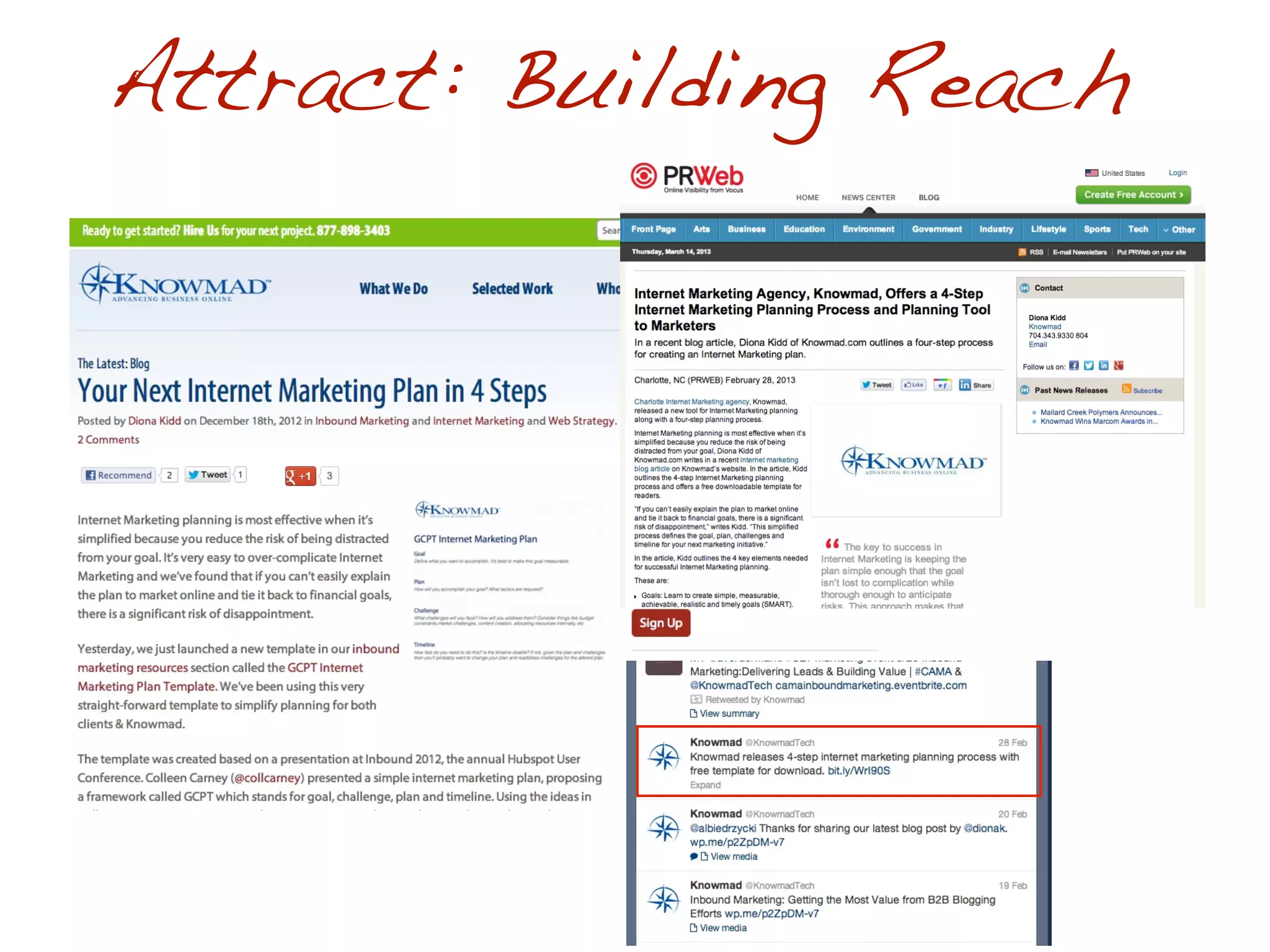 Attract: Building Reach
 