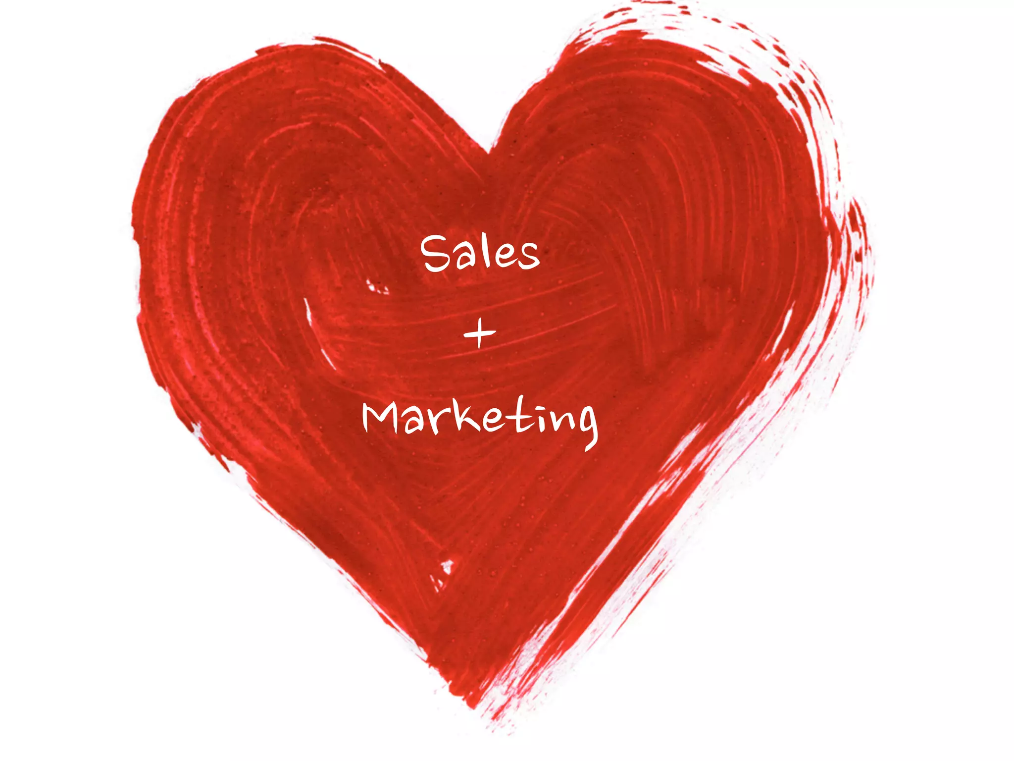 Sales
   +
Marketing
 
