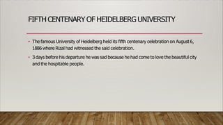 Jose RIZAL History and his travel Paris to berlin | PDF