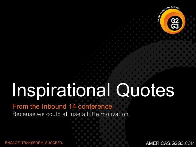 Motivational Quotes for IT Transformation Motivational Quotes for IT Transformation