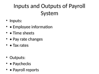 Comprehensive Overview of Human Resources Management and Payroll Cycle ...
