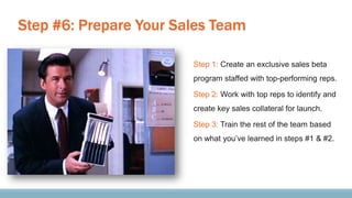 Step #7: Spell Out a Launch Plan
*Directly Responsible Individuals, a concept HubSpot borrowed from Apple.
Create a
docume...