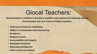 The Global and Glocal Teacher Profession.pptx