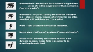 Comprehensive Guide to Music Notation and Symbols | PPTX