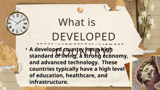 Geography of development.human geography | PPTX