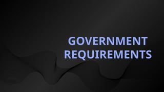 VVC
GOVERNMENT
REQUIREMENTS
 