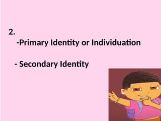 Primary Identities Examples Identifying parts of a whole which it can help you recognize the parts ...