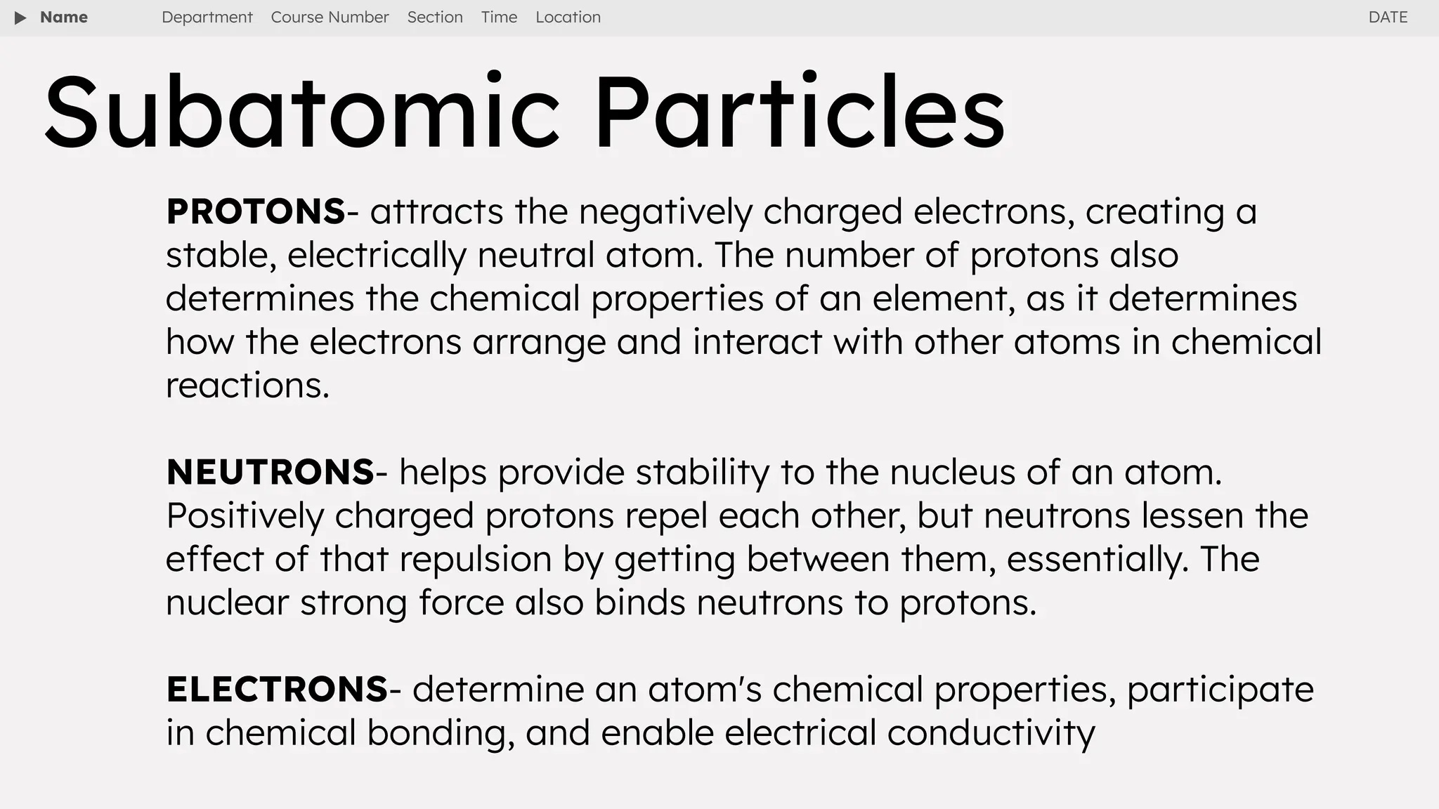 GenChem Module 2 Lesson 1 Atomic Structure | PDF