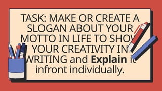 GRADE 12- Creative Writing PowerPoint Presentation | PPTX