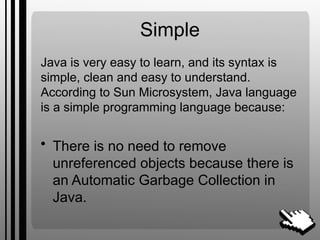 Introduction of java coding and programming | PPTX