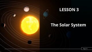 SOLAR SYSTEM AND THE UNIVERSE GRADE 3 PPTX | PPTX