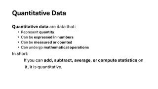 Comprehensive Overview of Data Types, Variables, and Their Roles in ...