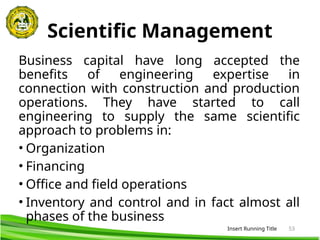 CMPM Construction methods and project management | PPTX