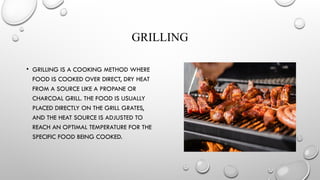 Methods in cooking dry heat method, moist heat | PPTX