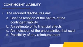 Contigent Liability Disclosure Format Comprehensive Guide to PAS 37: Provisions, Contingent Liabilities, and ...
