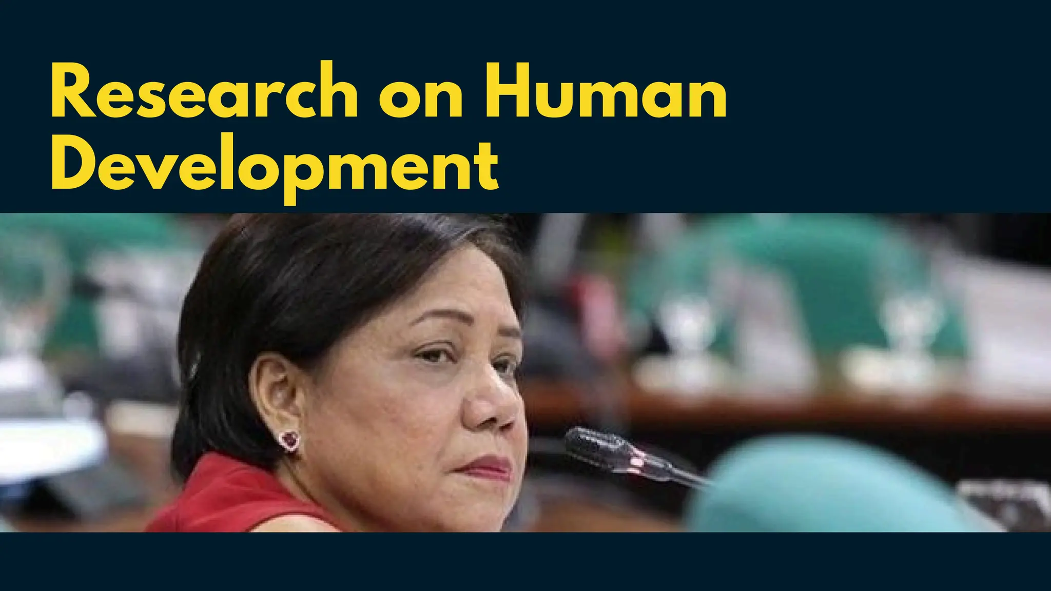 Research on Human
Development
 
