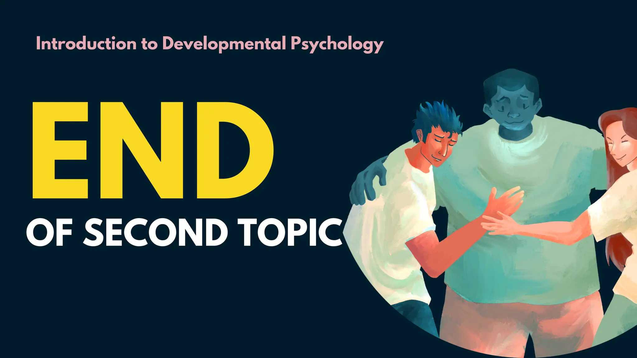 Introduction to Developmental Psychology
END
OF SECOND TOPIC
 
