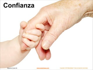 Confianza




 Alejandro Durán M.   www.masterbase.com   Copyright © 2012 MasterBase®. Todos los derechos reservados
 
