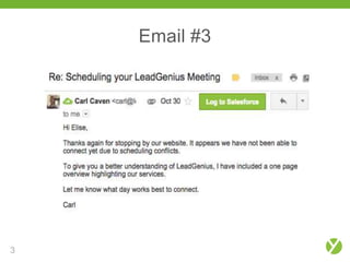 3
Email #3
 