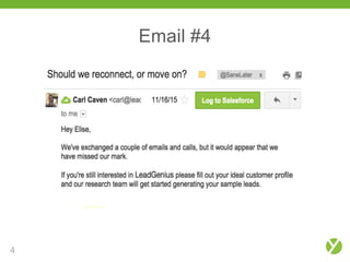4
Email #4
 