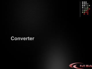 Converter
 