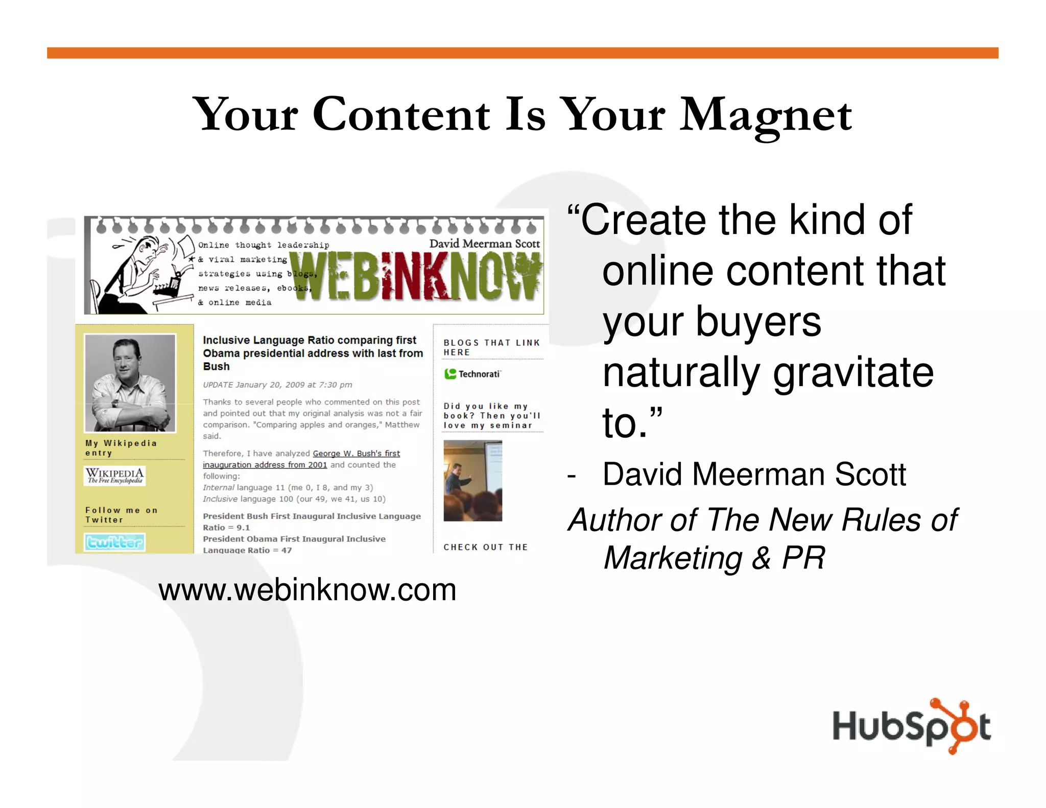 Inbound Marketing & the Next Phase of the Web