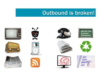 Outbound is broken!

             800-555-1234
             Annoying
             Salesperson
 