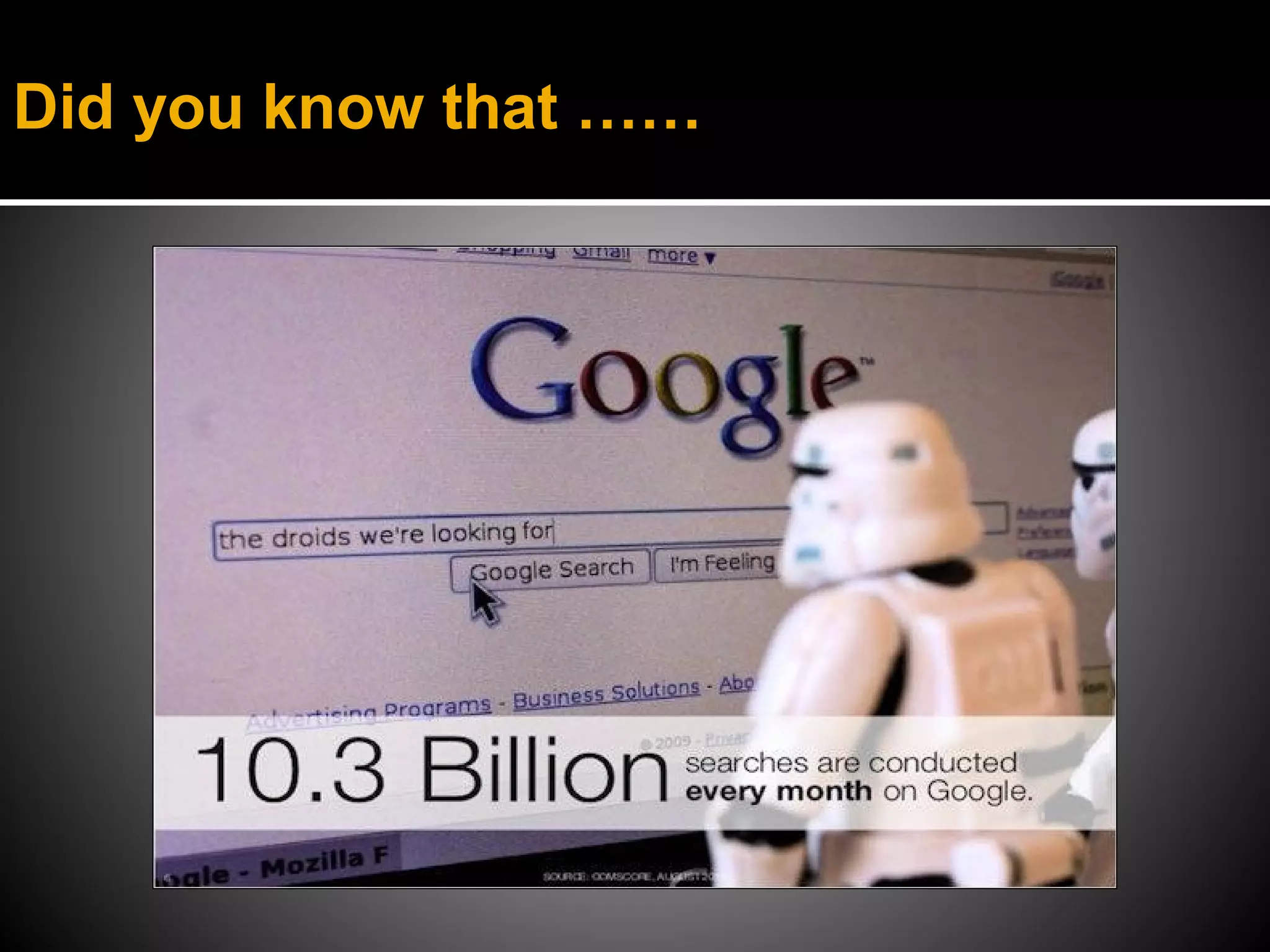 Did you know that ……
 