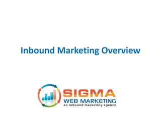 Inbound Marketing Overview
 