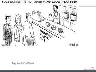 Google is Judge, Jury & Executioner HubSpot.com/cartoons 