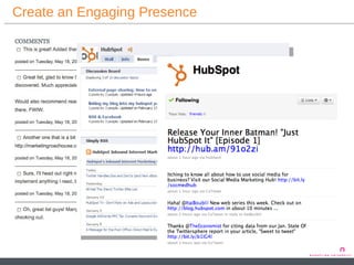 Create an Engaging Presence 