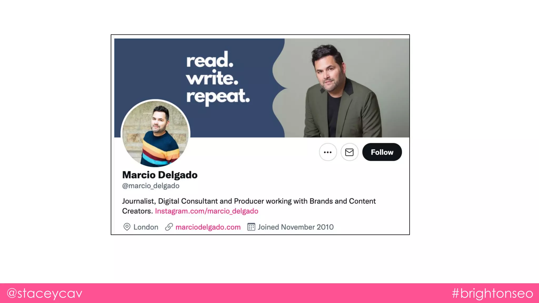 @staceycav #brightonseo
 