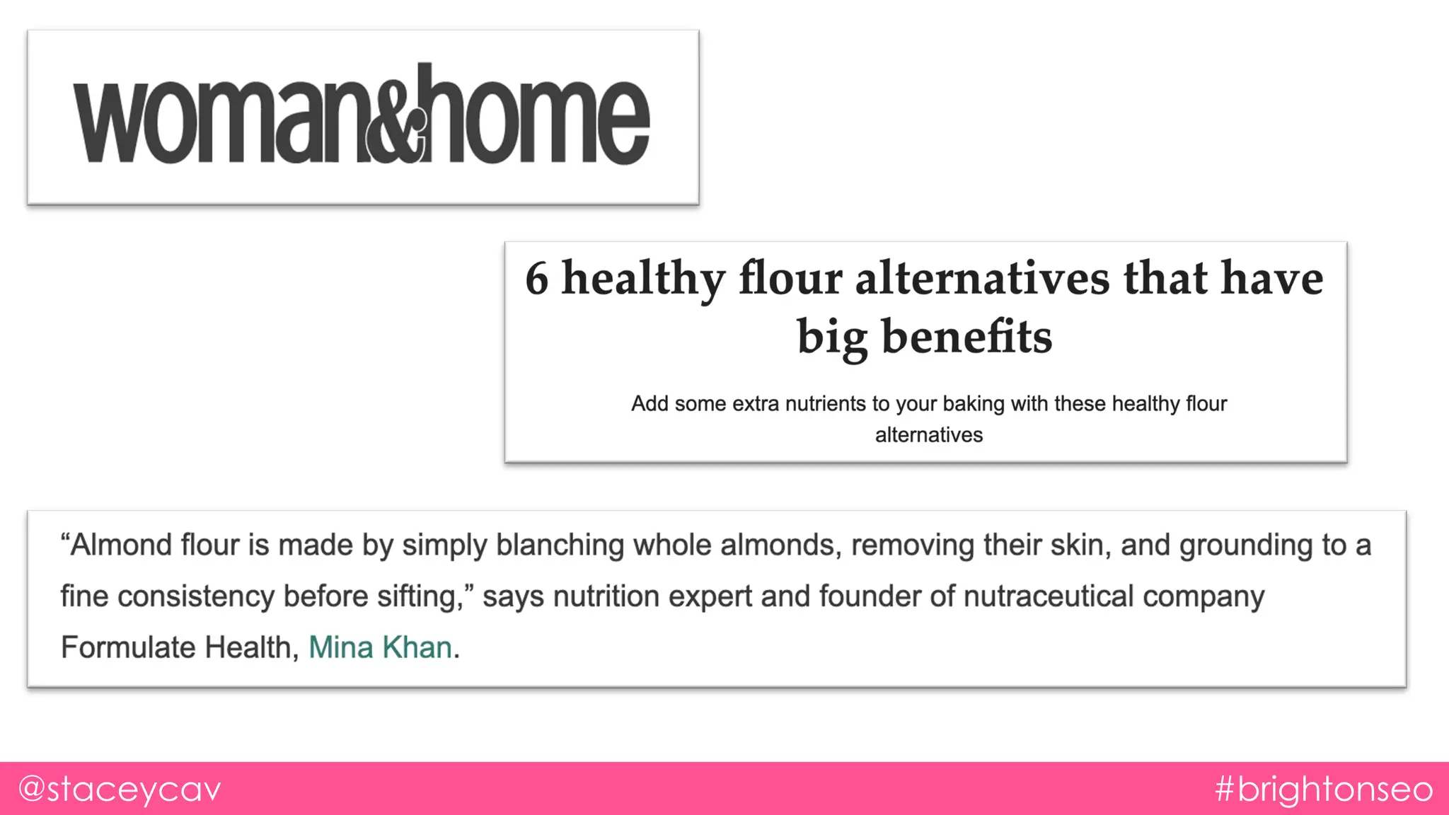 @staceycav #brightonseo
 