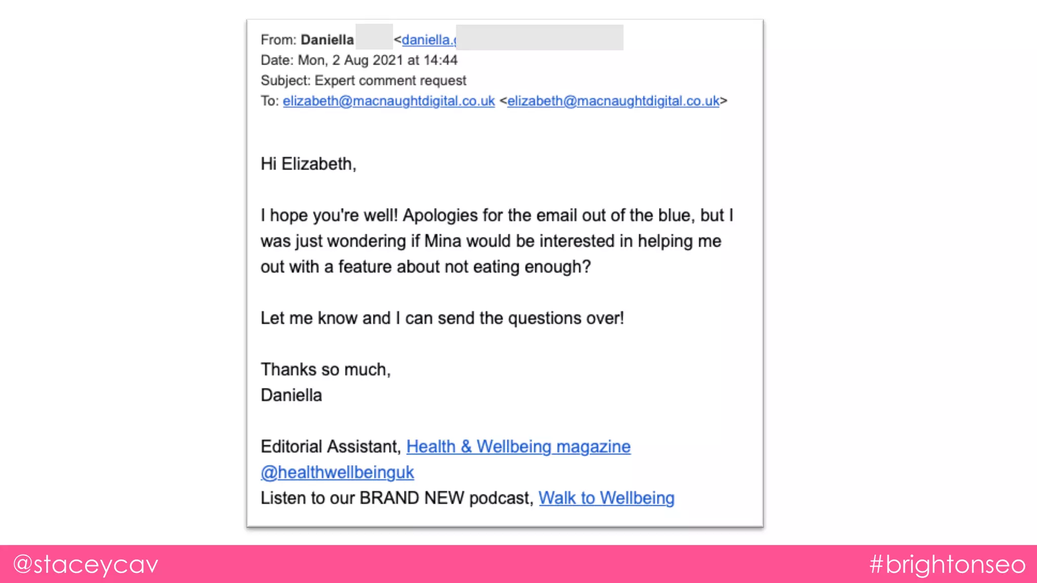 @staceycav #brightonseo
 