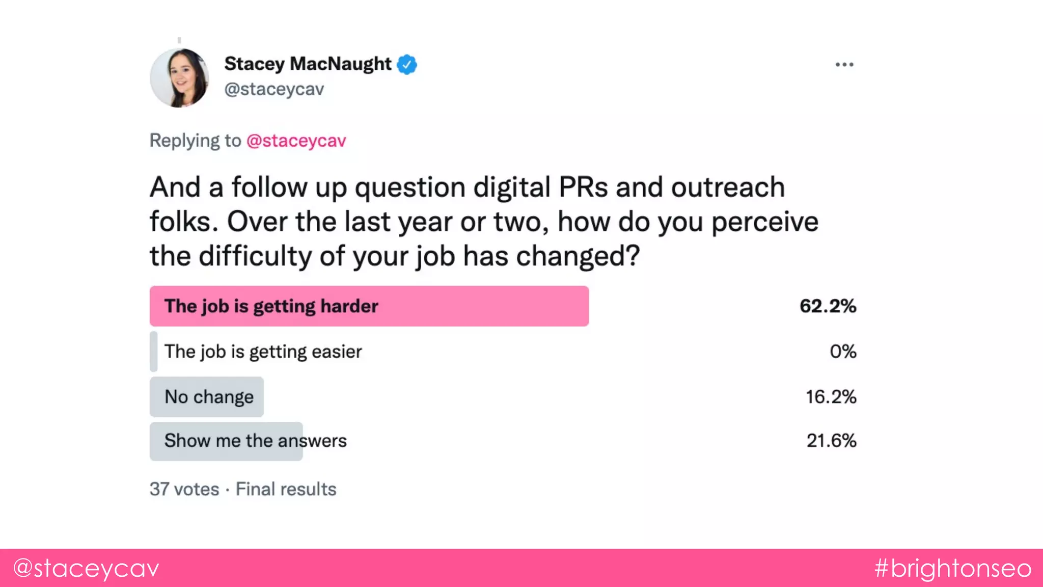 @staceycav #brightonseo
 