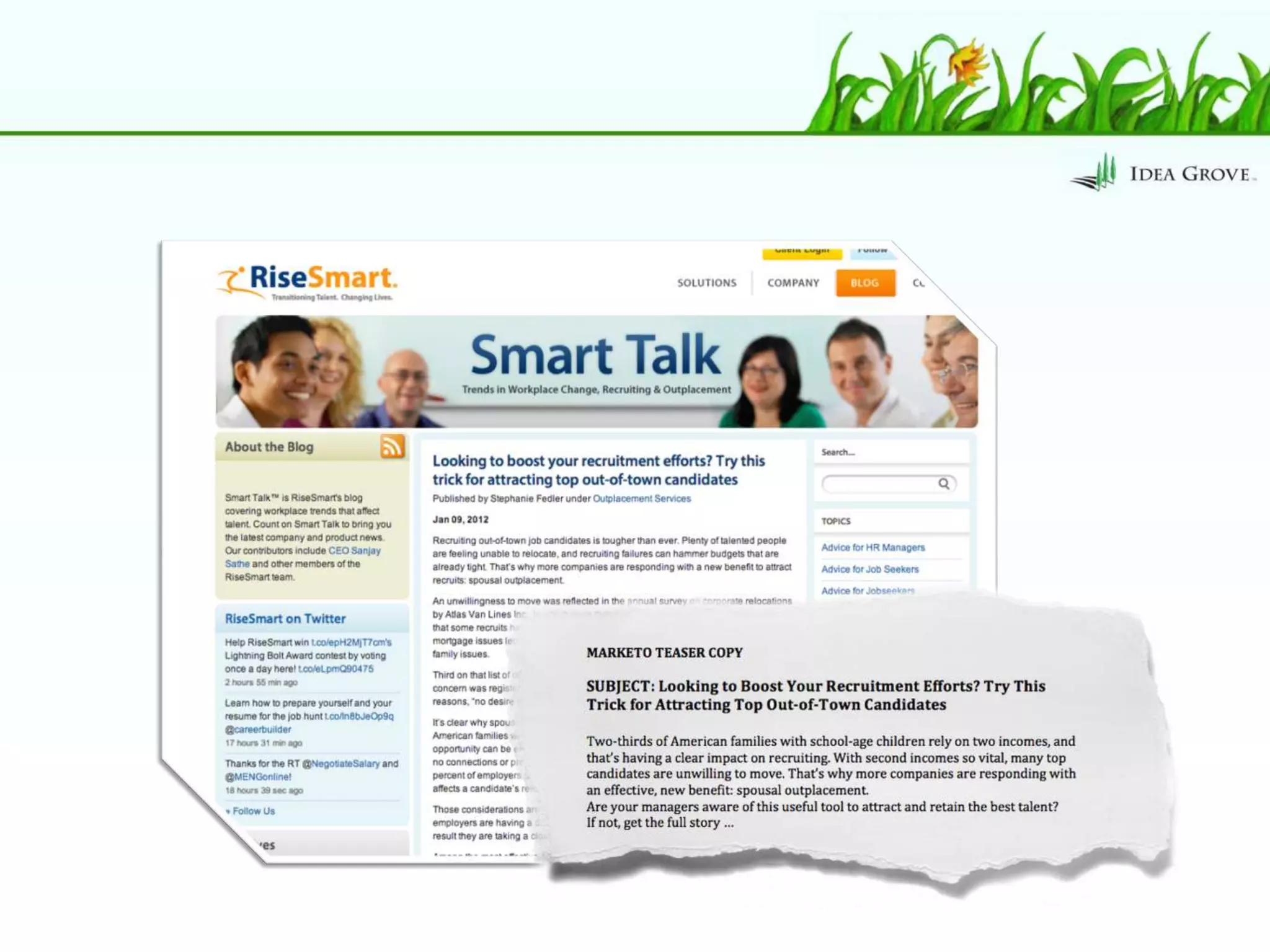 Inbound PR: A Case Study