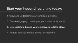 What is Inbound Recruiting?