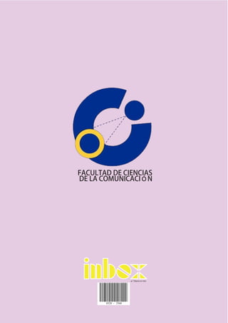 FACULTAD DE CIENCIAS
DE LA COMUNICACIÓN
0520 - 3568
 
