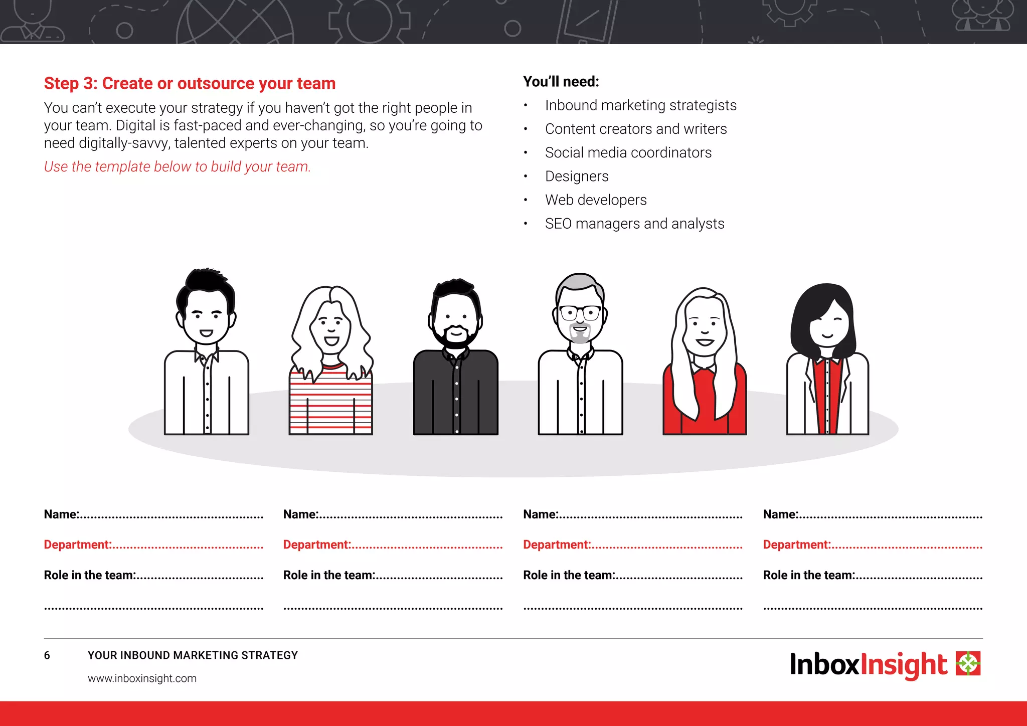 Inbound Marketing Strategy Template PDF