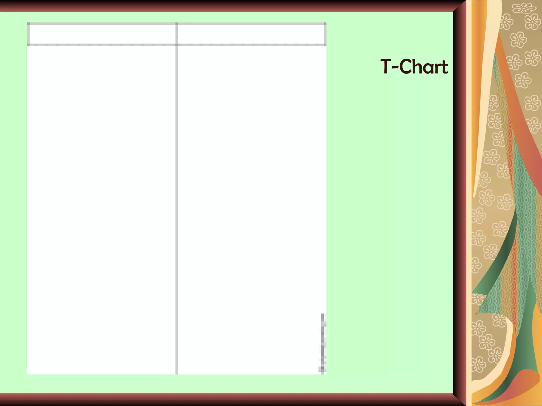 T-Chart 