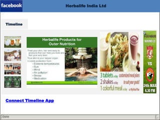 Dot. Net-App
Herbalife India Ltd
Timeline
Connect Timeline App
 