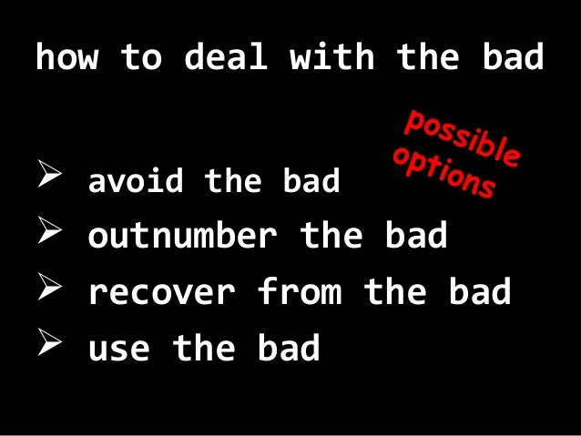 In business bad is stronger than good