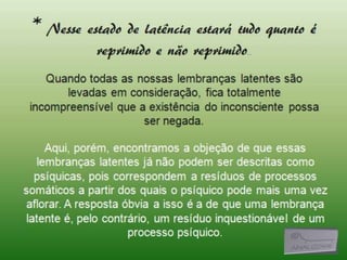 Aula - O que é o inconsciente