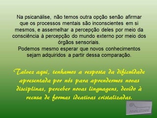 Aula - O que é o inconsciente