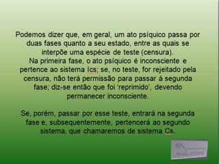 Aula - O que é o inconsciente