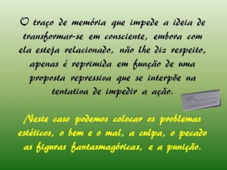 Aula - O que é o inconsciente